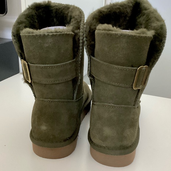 \Style & Co.\ NWT Teenyy Olive Booties - Picture 10 of 14